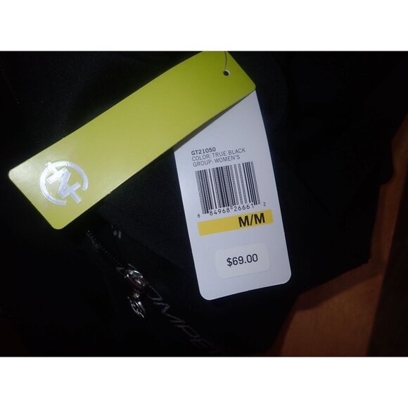 Nautica Competition Softshell  Fleece Jacket Women M Black NEW Spellout Athletic - Picture 7 of 7